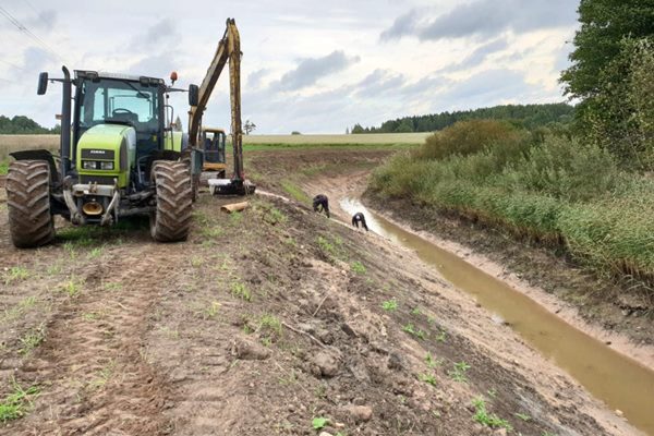 Turpinās valsts nozīmes ūdensnoteku atjaunošanu Latvijas – Krievijas robežjoslā