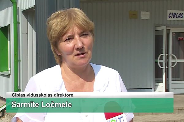 LRTV video: Ciblas vidusskolas stadionā rit intensīvs darbs
